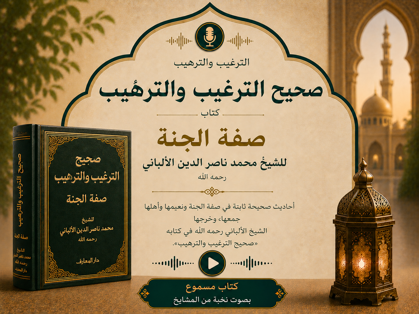 كتاب الترغيب و الترهيب صفة الجنة