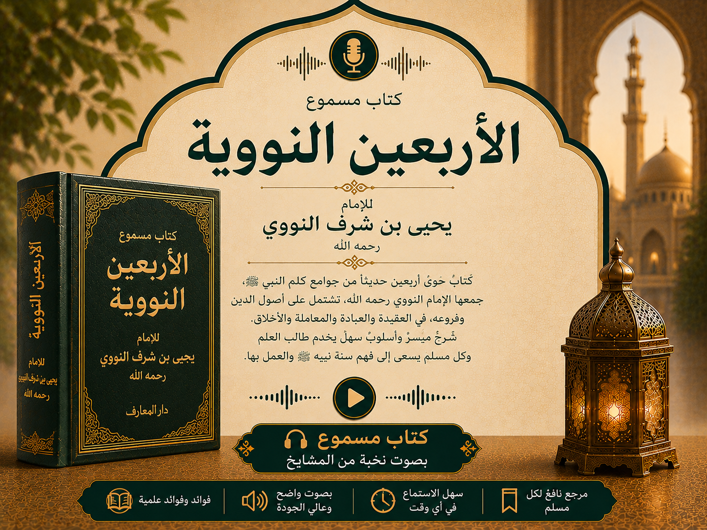 قراءة كتاب الأربعين النووية 