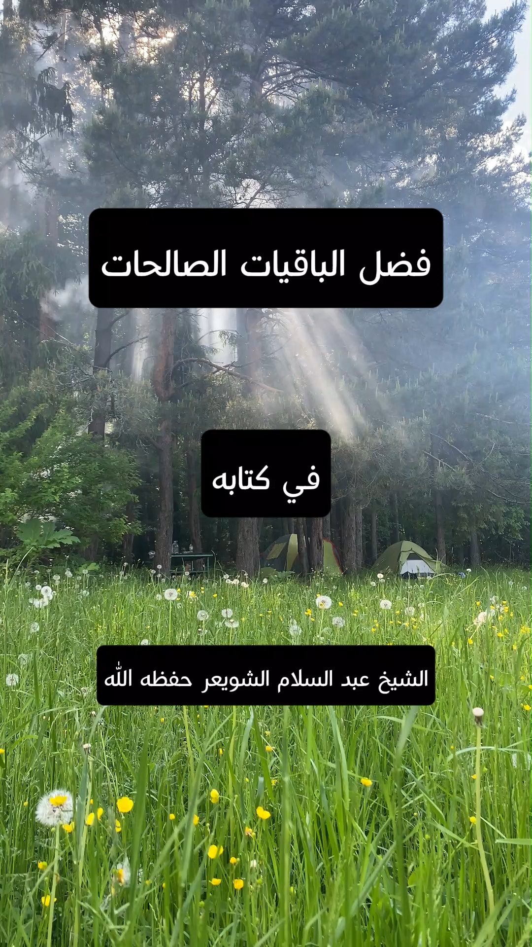 فضل الباقيات الصالحات
