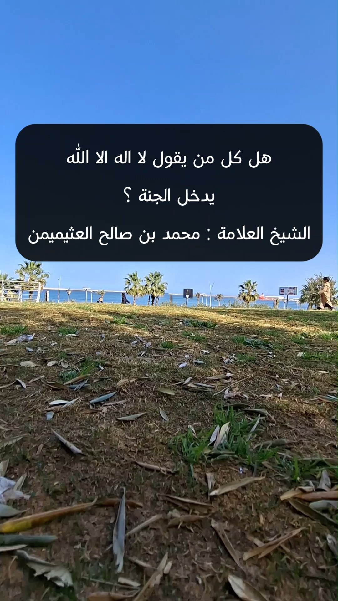 هل كل من يقول لا اله إلا الله يدخل الجنة