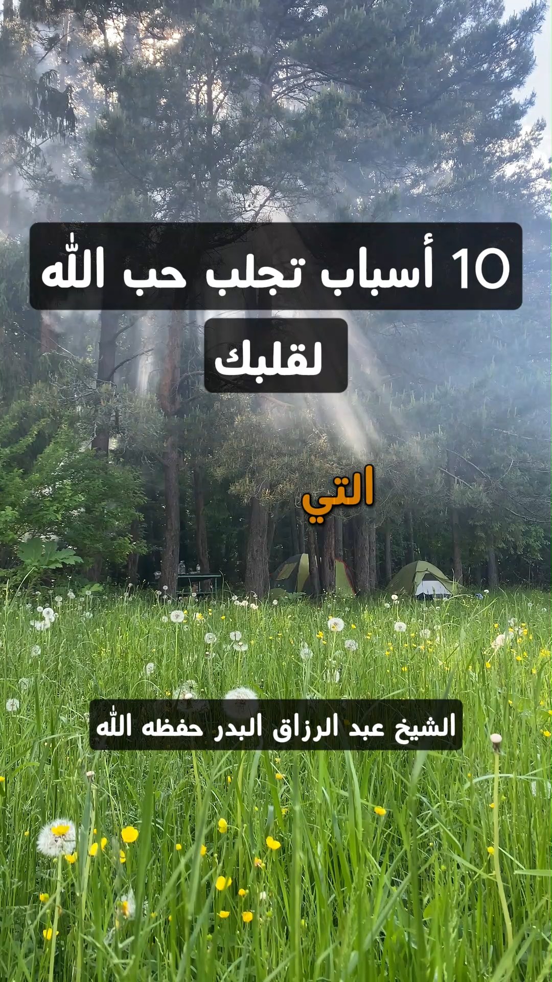10 أسباب تجلب حب الله لقلبك