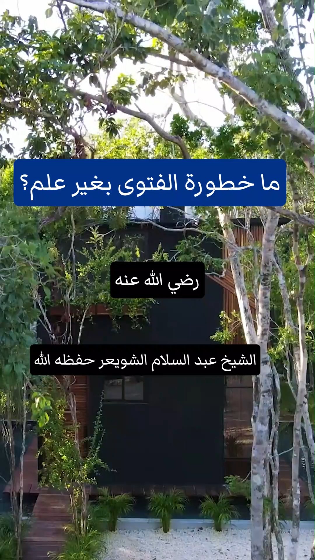 ما خطورة الفتوى بغير علم؟
